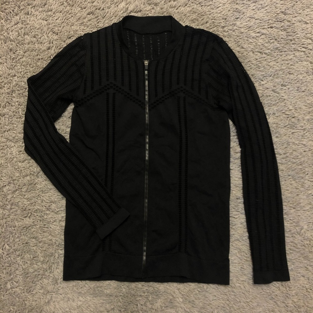 Fabletics Zip Up Athletic Mesh Jacket - image 3